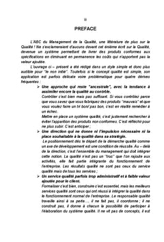 L'ABC du management de la qualité dans les PME