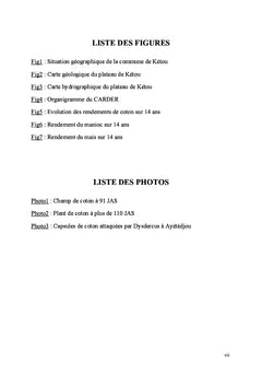 Crise de la filière coton au Bénin