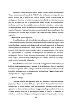 Instabilité politique et développement financier en RCA