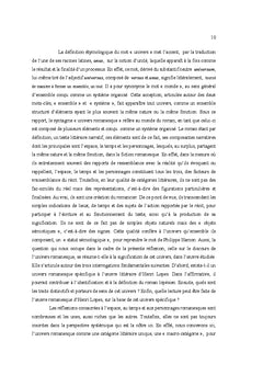 Le discours de l'univers romanesque