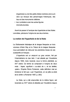 L'hyperbole et la litote dans le roman «Gargantua et Pantagruel»