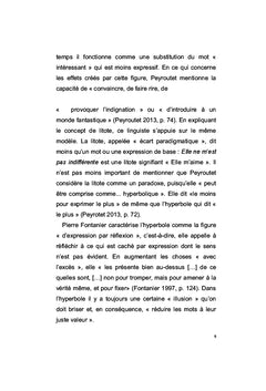 L'hyperbole et la litote dans le roman «Gargantua et Pantagruel»