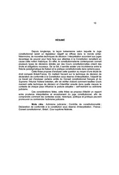 Théorie et pratique de l'activisme judiciaire en France et au Brésil
