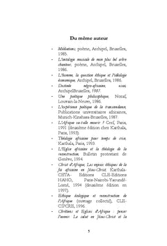 Philosophie africaine et culture