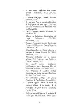 Philosophie africaine et culture