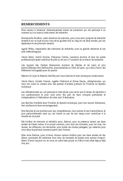 Particularites alimentaires chez les enfants porteurs de TSA