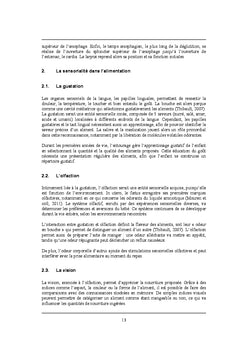 Particularites alimentaires chez les enfants porteurs de TSA