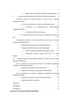 La place de l'Avocat dans la médiation internationale