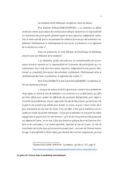 La place de l'Avocat dans la médiation internationale