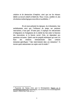 La diplomatie sur les progrès techniques