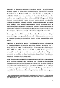 La transparence optimale d'une banque centrale
