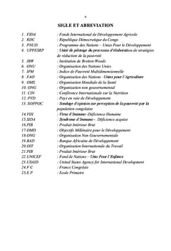 Causes et conséquences de la pauvreté rurale