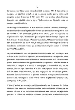 Causes et conséquences de la pauvreté rurale