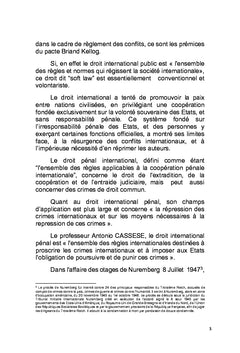 La justice pénale internationale en Afrique : entre espoir et rejet