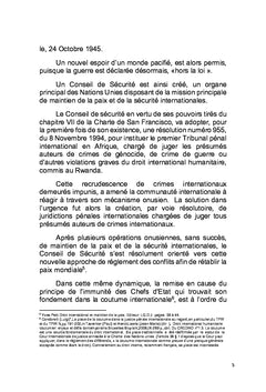 La justice pénale internationale en Afrique : entre espoir et rejet