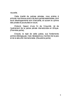 La justice pénale internationale en Afrique : entre espoir et rejet