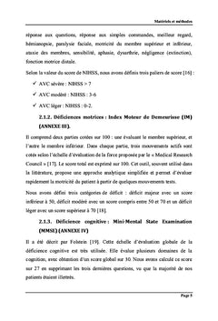 Qualité de vie après un accident vasculaire cérébral