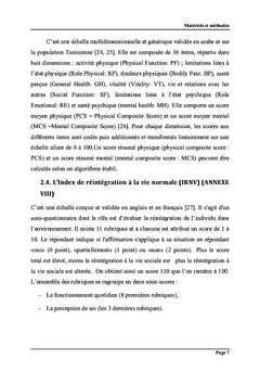 Qualité de vie après un accident vasculaire cérébral
