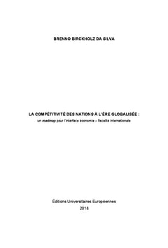 La competitivite des nations A l'ere globalisee