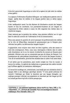Espace d'informations dites en Ciluba A Mbujimayi