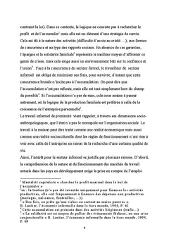 Le travail informel: Est-il un atout pour le marché du travail?