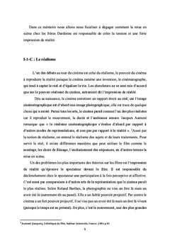 Realisme, tension et morale dans les films des freres Dardenne