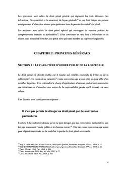 La doctrine juridique sur le droit penal general