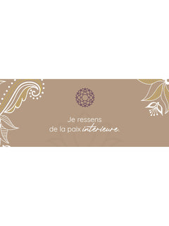 Le petit Oracle des affirmations positives