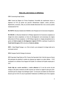 Enjeux & perspectives de la cooperation interportuaire en Mediterranee