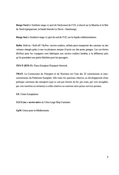 Enjeux & perspectives de la cooperation interportuaire en Mediterranee
