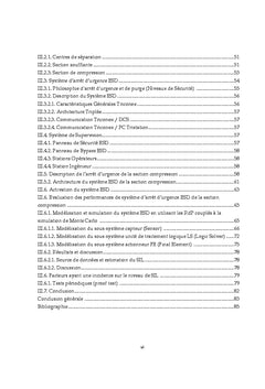 Evaluation des performances du système d'arrêt d'urgence ESD