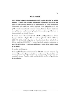 Les groupes de personnes exposées aux risques d'apatridie