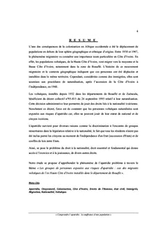 Les groupes de personnes exposées aux risques d'apatridie