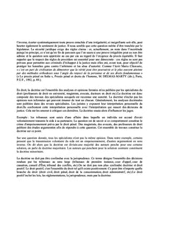 Droit jurisprudentiel sur la procédure pénale et sur la doctrine