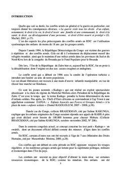 La FSH et l'autonomisation des enfants victimes des conflits armés