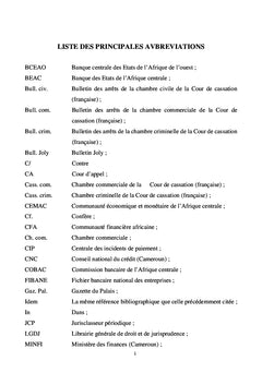 L'obligation de vigilance du banquier dans l'espace CEMAC