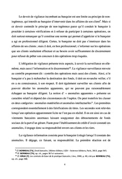 L'obligation de vigilance du banquier dans l'espace CEMAC