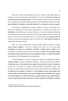 Vers un humanisme ecologique repense. Regard philosophique