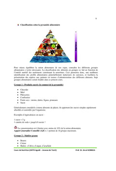 Nutrition, dietetique et regimes alimentaires