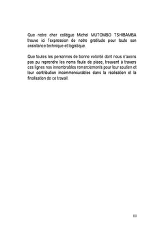 Illusion et desillusion electorales au Congo-Zaïre