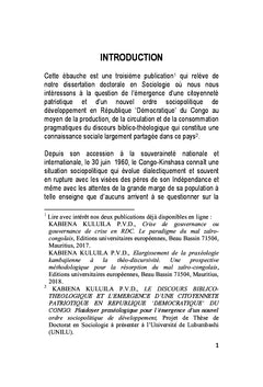 Illusion et desillusion electorales au Congo-Zaïre