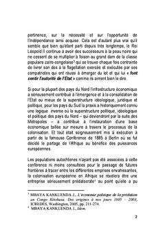 Illusion et desillusion electorales au Congo-Zaïre