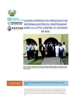 Rationalisation du Partenariat dans la lutte contre le VIH/Sida en RDC