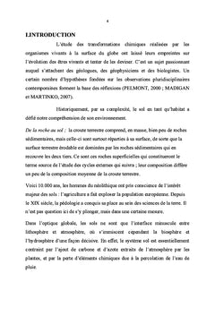 Etude biogéochimique de la production du cuivre