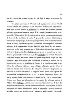 L'évolution du problème agraire en Attique du VIIe au IVe siècle avant J.-C.