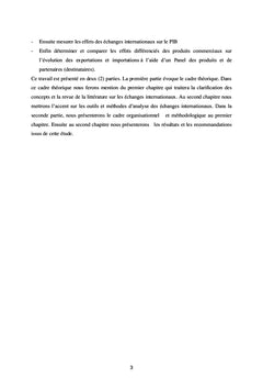 Echanges internationaux du Sénégal