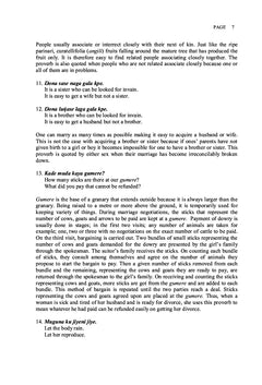 Kakwa Proverbs with Introductory History