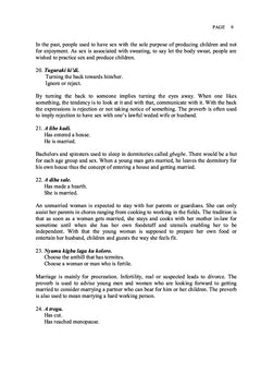 Kakwa Proverbs with Introductory History