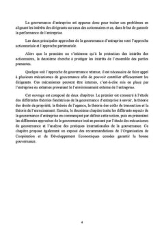 Fondements et pratiques de la gouvernance d'entreprise