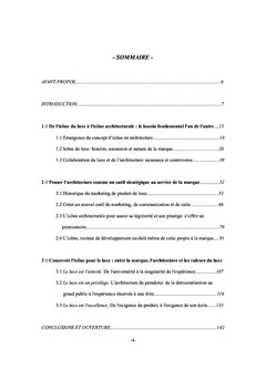 Architecture, luxe & marketing